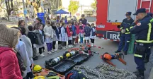 Intendenta Garrido participó en jornada de sensibilización vial por el Mayo Amarillo 