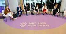 Intendenta Garrido expuso en el Foro Mundial de Ciudades y Territorios de Paz