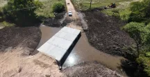 Canelones fortalece su infraestructura vial e hidráulica con nuevos puentes y dovelas 