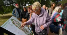 Se realizó la presentación pública del Sendero de la Memoria en el Parque Roosevelt