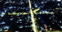 Se alumbraron diez nuevos kilómetros de calles en la Costa de Oro