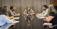 Intendenta recibió a las nuevas autoridades de los hospitales de ASSE del departamento 