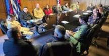 CECOED Canelones coordinó acciones por ola de frío en reunión encabezada por Intendenta Garrido 