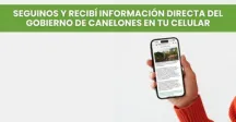 Sumate al Canal de WhatsApp del Gobierno de Canelones 