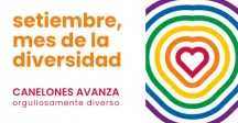 Placa sobre el Mes de la Diversidad 