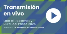 Imagen informativa sobre el canal de streaming del Gobierno de Canelones 