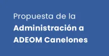 Propuesta de la Administración a ADEOM Canelones