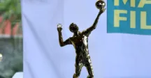 Trofeo del torneo de voley  