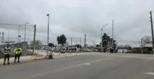 Gobierno de Canelones realiza operativo de tránsito en cruce ferroviario del Municipio 18 de Mayo 