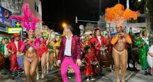 Se realizó el desfile inaugural de Carnaval en Canelones 