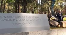 Se realizó en el Parque Roosevelt una jornada de reflexión y recuerdo en homenaje a las víctimas de la COVID-19